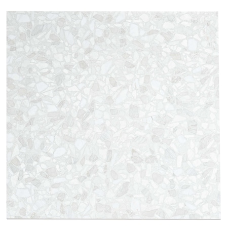 Apollo Tile 36x36 in. Matte White with gray flecks Porcelain Wall and Floor Tile 8.72 sq ft/case - 1 Pack TER88EGWH3636