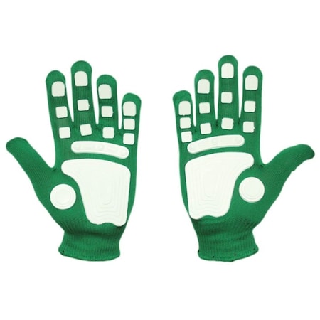Fan Hands Clap-Enhancing Gloves  Kelly Green - Large-Extra Large 999738