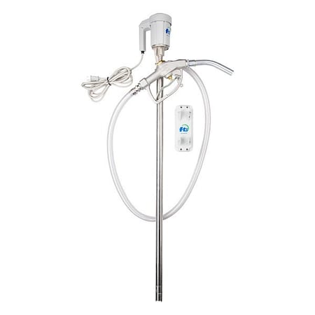Finish Thompson ElectricDrumPump, StainlessSteel, 115VAC EFS-40 & S1 Kit