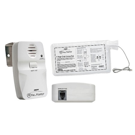 Crest Healthcare Chair Monitor and Sensor Pad, 14 in L 114477