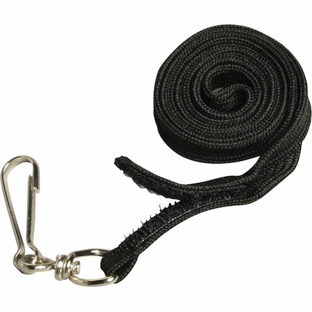Sicurix Hook and Loop Breakaway Safety Lanyard Hook Flat Style BLACK (69011) 69011