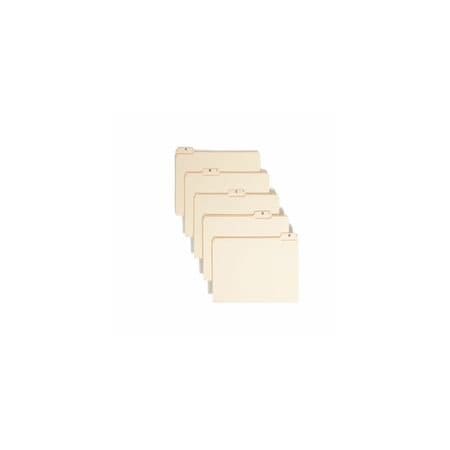 Smead Pressboard Folder, Indexed, A-Z, 25PK 11777