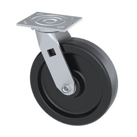 Vestil Phenolic Swivel Caster 8 In. Diameter x 2 In. Width 1250 Lb. Capacity Black CST-VE-8X2PH-S