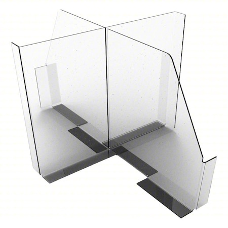 Diamond Storage Solutions Basket Divider, 18 in W DVS-DIVR-3015-KIT