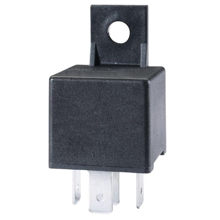 Hella Relay main current 12V 5-pin connector Changeover Contact Colour: Black 933332161