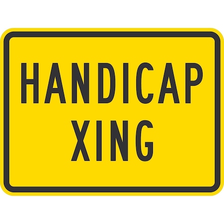Lyle Handicap Xing, 24x18, Diamond Grade, Yellow G-11825-DG_24x18