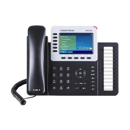 Grandstream IP Telephone 6 Lines, color, P PoE, 24 paper BLF GXP2160