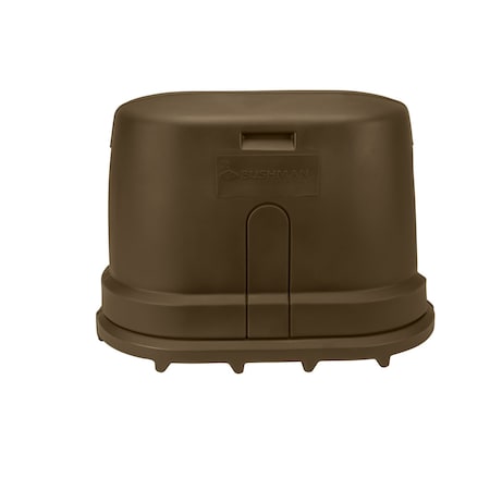 Bushman Rainwater Harvesting Pump Housing Cover, Dark Brown 45002