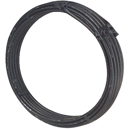 Cresline 1-1/4''x100 ' Spartan Black Plastic Pipe 21035