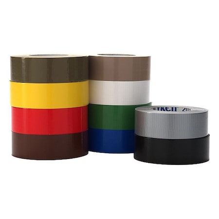 Polyken Duct Tape, Rubber, Cloth, Gray 203