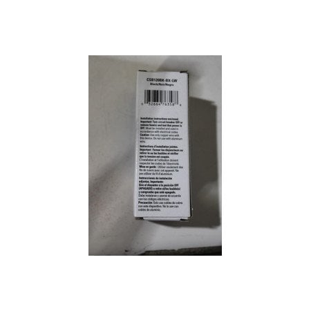 Eaton Light and Dimmer Switches EA CSB120BK-BX-LW