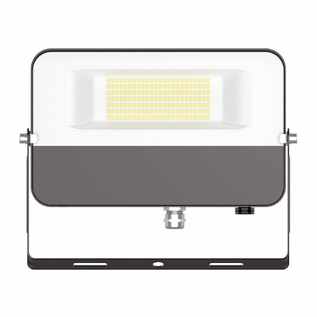 Westgate BUILDER SERIES MEDIUM FLOOD 50W 120V 3CCT U-BRACKET WITH PHOTOCELL, BRONZE, 3000K/4000K/5000K LFE-50W-MCT-TR-P