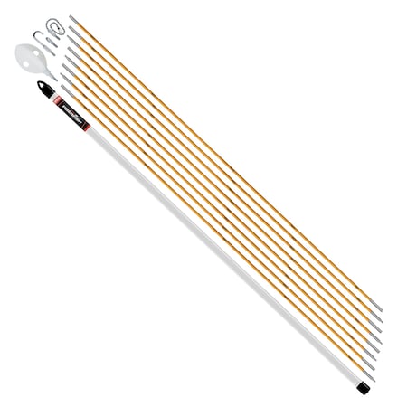 Bes Products Cable Tray Kit, 48' of rods and Wisp Head in Carry Case FIB148