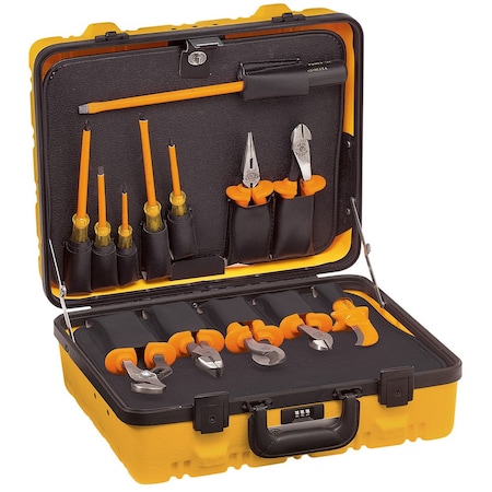 Klein Tools 1000V Insulated Utility Tool Kit in Hard Case, 13-Piece 33525