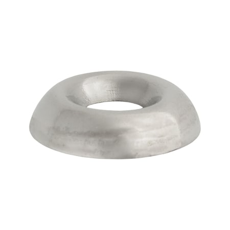 Auveco Number 4 Countersunk Finishing Washer Nickel On Brass, 1000PK 7613