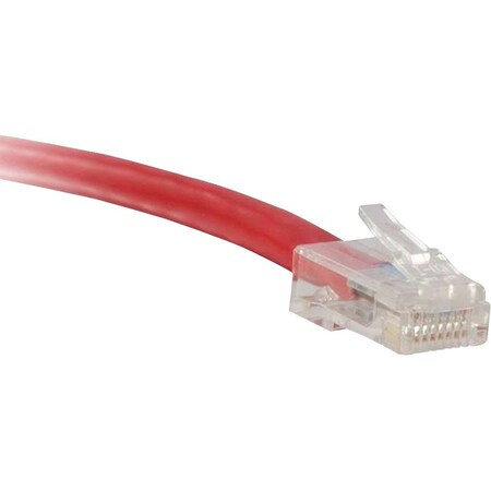 Enet Cat5E Red 2 Foot Non-Booted (No Boot) (Utp) High-Quality Network C5E-RD-NB-2-ENC
