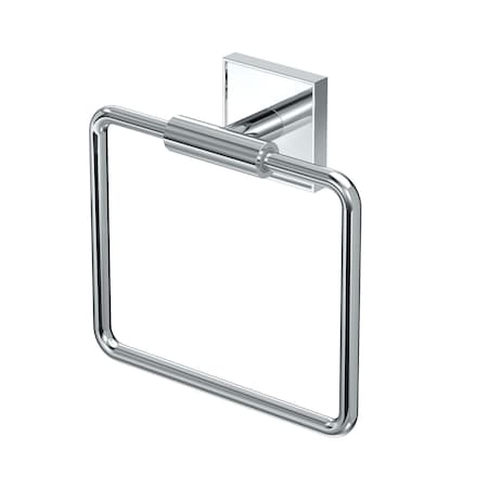 Gatco Mode Towel Ring, Chrome 5612