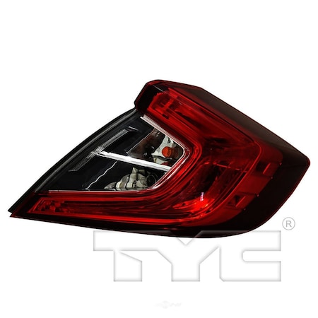 Tyc Capa Certified Tail Light Assembly 11-6877-00-9