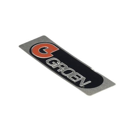 Groen Nameplate/Badge, Small Z055452