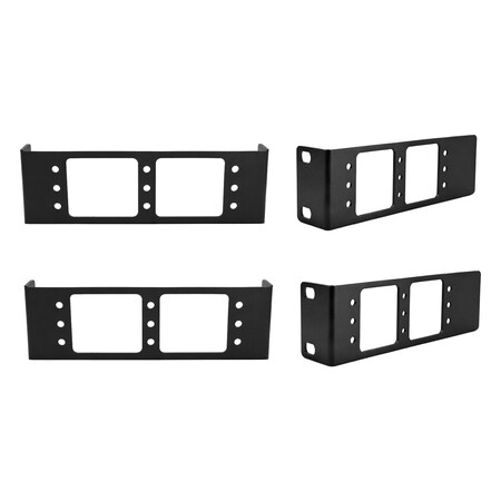 Bzbgear 1RU 19" Rack Bracket for 2 pcs BG-IPGEAR-ULTRA Transceiver BG-IPGEAR-ULTRA-ACC-RM2
