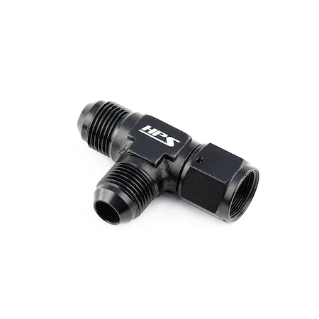 Hps Performance -3 AN Aluminum Tee Adapter with Female on Run AN9261-3