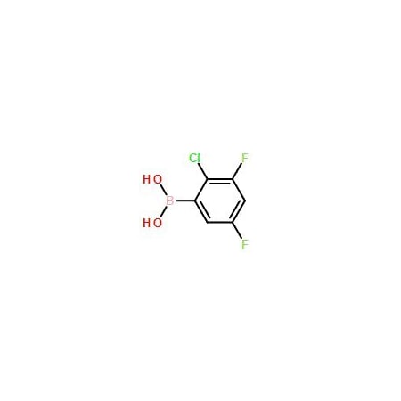 Ak Scientific 2-Choro-3, 5-difluorophenylboronic acid (250mg), CAS 1451393-37-5 Z1332-250mg