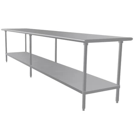 Advance Tabco Flat Top Work Prep Table MS-3012