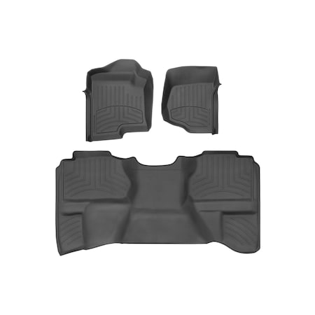 Weathertech Black, Front and Rear FloorLiner HP 44066-1-9IM