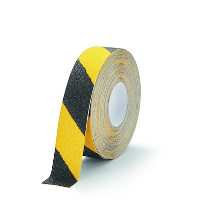 Durable Office Products Floor Grip Marking Tape, Yellow/Black 1097130