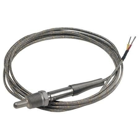Omega PIPE PROBE, 1/4 NPT, 1/2 NOSE TC-J-1/4NPT-E-72-DUAL