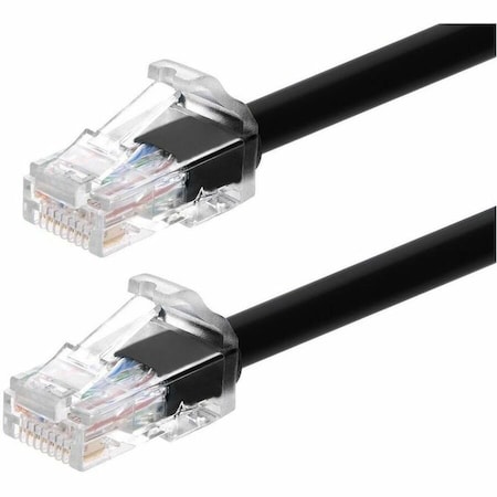 Monoprice CAT6A 15FT BLACK COMPONENT LEVEL PATCH CABLE_ UTP_ 24AWG_ 500MHZ_ PURE 44653