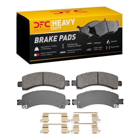 Dfc Heavy Duty Disc Brake Pad Set,  1214-0974-01
