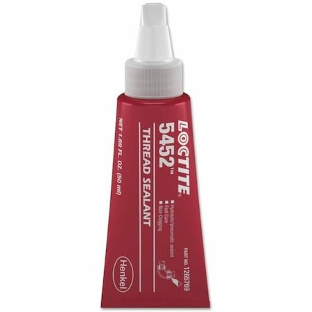Loctite Thread Sealant 1.69 fl oz, Tube, 5452, Purple, Liquid 1265769