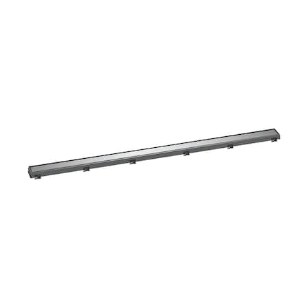 Hansgrohe RainDrain Match Trim 47 1/4" with Height Adjustable Frame in Chrome 56042001