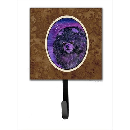 Carolines Treasures Starry Night Pomeranian Leash Holder Or Key Hook SS8501SH4