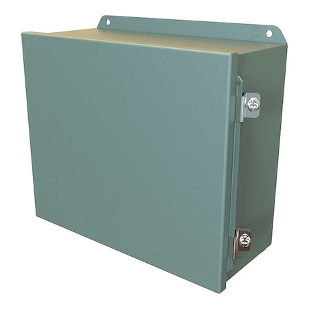 Hammond Clamps Electrical Enclosure, 10 in H, 5 in D, 12 in W, 12, 13, 3R, 4, Steel HJ10125HLP
