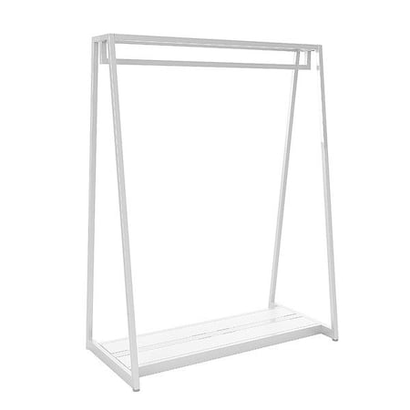 Econoco Retail Apparel Rack, Metal, 62 in H APA48W