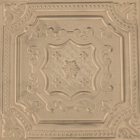 Shanko All Day Tony Pattern 612 Warm White Surface Mount Powder Coated Standard Ceiling Tiles, 12PK ADT612-NU-STD-WRMW-12