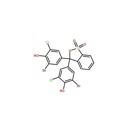 Ak Scientific Bromochlorophenol blue, pH range 3.0 to 4.6, yellow to violet (1g), CAS 2553-71-1 6500AF-1g
