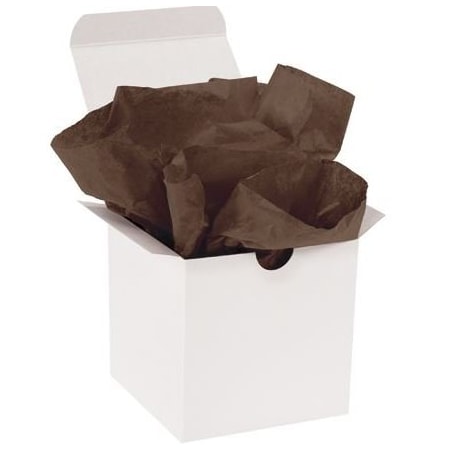 Bubblefast 480 20 x 30'' Brown Gift Grade Tissue Paper BFT2030Y