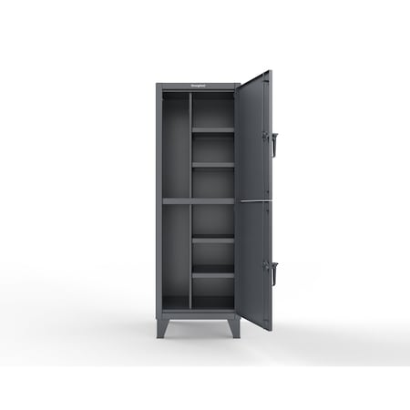 Strong Hold Double-Tier Locker with 2 Compartments 26-24-2TPL