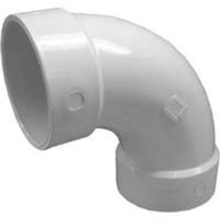 Charlotte Pipe And Foundry PVC 003041200HA 4 IN 90 LONG SWEEP ELBOW PVC DWV PVC 00304 1200HA