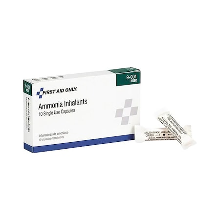Pacc-Kit Safety Equipment Ammonia Inhalant Ampule 0.33mL, 10PK 6920432