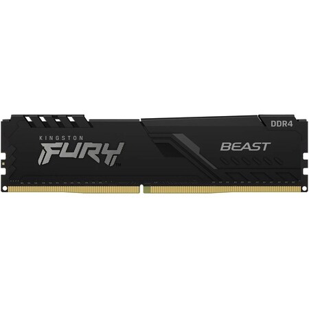 Kingston 16GB 3200MHZ DDR4 CL16 DIMM 1GX8 FURY BEAST BLACK KF432C16BB1/16