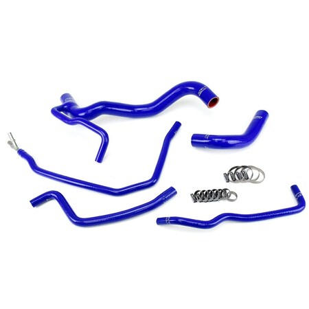 Hps Performance High Temp Reinforced Silicone Radiator Coolant Hose Kit, Blue, 57-1479-BLUE