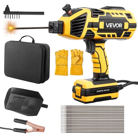 Vevor Portable Handheld Welding Machine 20-140A with 5-Level Current Adjustment MMA-140A-AU