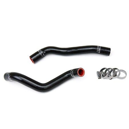 Hps Performance High Temp Reinforced Silicone Radiator Coolant Hose Kit, Black, 57-1368-BLK
