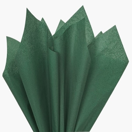 Nashville Wraps Forest Green Color Tissue Paper, 20x30, 24 Soft Fold Sheets, 24PK CTQFO