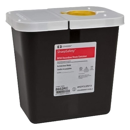 Covidien HazWasteContainer, Plastic, 2gal, PK20 K2GR1002RC