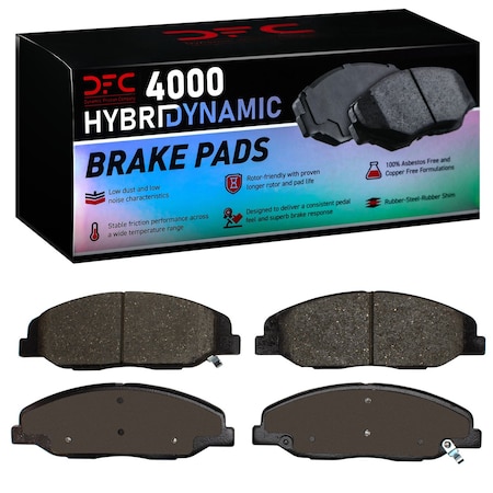 Dfc 4000 HybriDynamic, Disc Brake Pad Set,  4000-1332-00